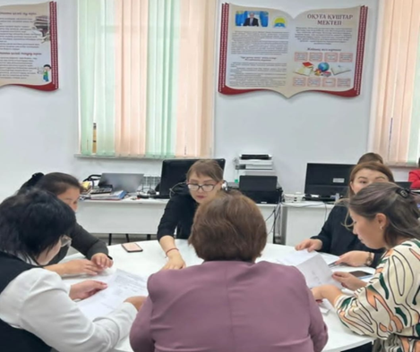 Бірінші сынып оқушыларының сынып жетекшілерімен диагностика нәтижесін таныстыру жұмыстары
